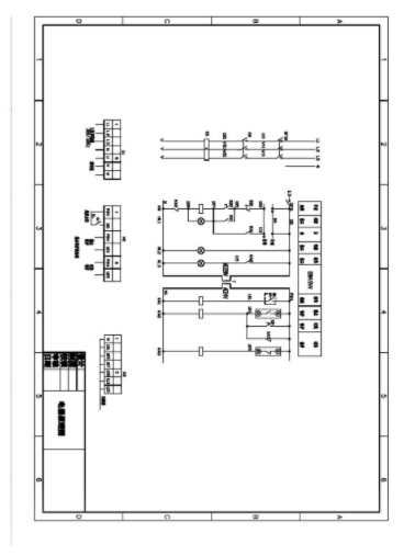 排污泵控制箱接线图
